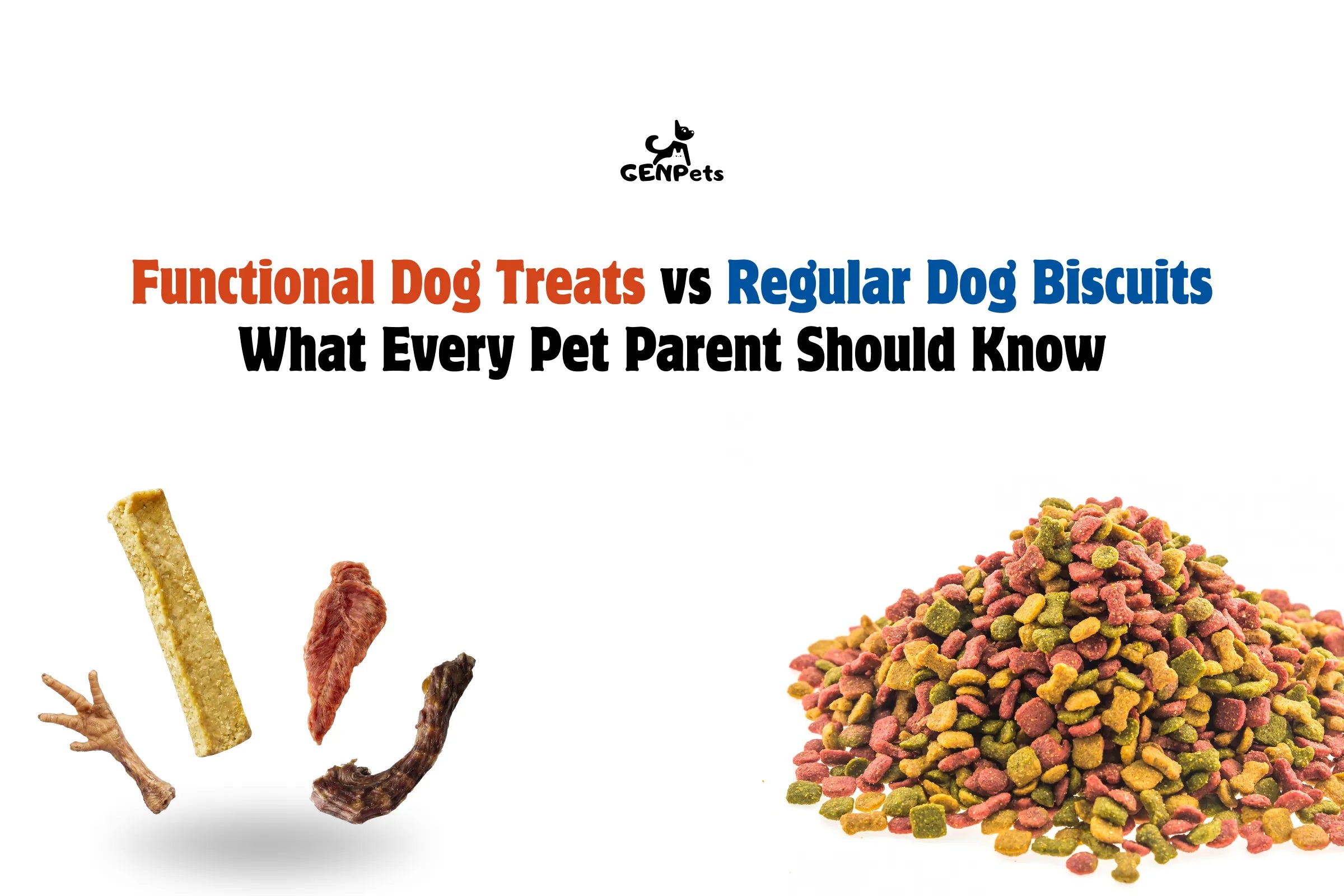 Functional Dog Treats vs Regular Dog Biscuits: What Every Pet Parent Should Know