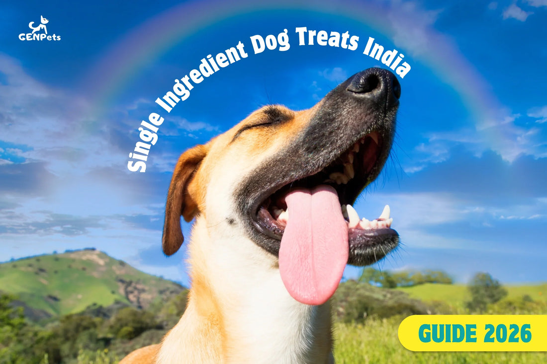 Single ingredient dog treats in India made with real ingredients