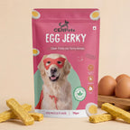 GenPets Egg Jerky high protein dog treats made with real eggs and clean ingredients