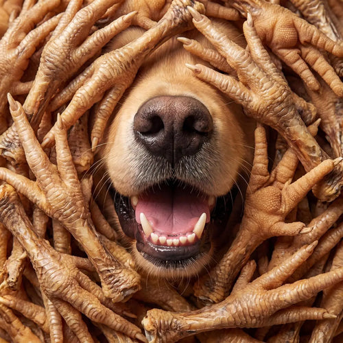 Chicken Feet with Pumpkin Dog Treats – Joints & Digestion Support