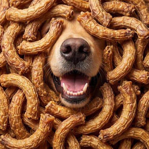 Chicken Neck with Turmeric Dog Treats – Bone & Immunity